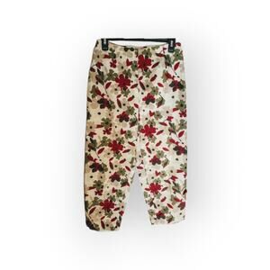 GEOFFREY BEENE sport cropped stretch pants SZ 8
